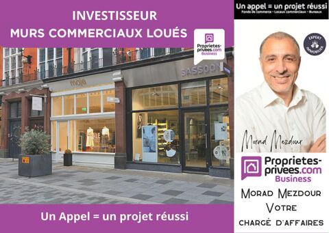   ROUBAIX - MURS COMMERCIAUX LOUES  - LOYER 2850 Euros 314 M2 