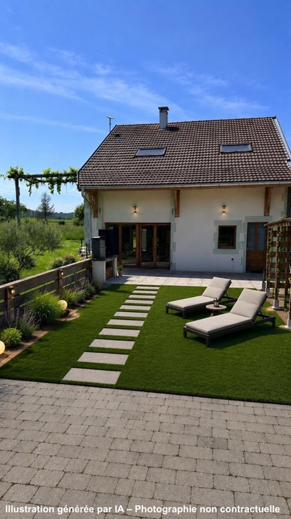 Vente Maison À vendre – Maison individuelle à Valleiry (74), environnement privilégié à environ 500 m de la frontière suisse Valleiry