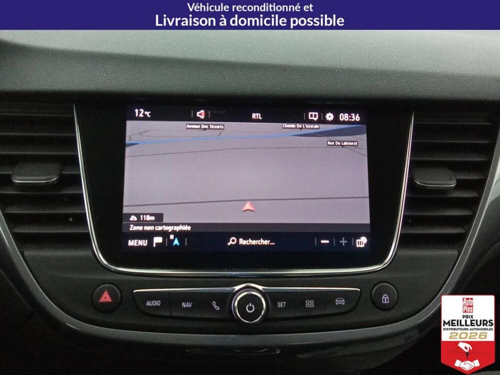 Crossland Turbo 130 BVA6 Elegance +GPSPro +Cam&eacute;ra 2022 occasion 10150 Lavau