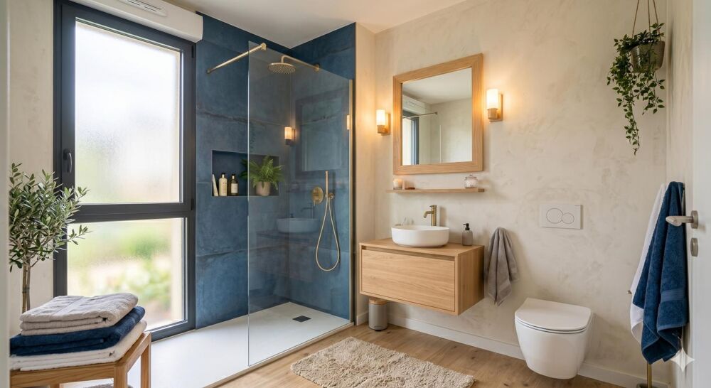 BUSSY-SAINT-GEORGES  SUPERBE T2 AVEC GRAND BALCON A 7 MINS DU RER A A PIED