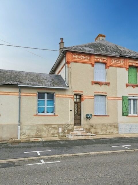Dpt Sarthe (72), à vendre BESSE SUR BRAYE maison P3 de 76 m² - Terrain de 166,00 m² 57720 Bess-sur-Braye (72310)