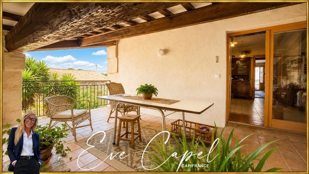 Maison à vendre 7 pièces VENDEMIAN (34), maison avec 5 chambres, 2 doubles garages, 1 studio et une annexe + jardin