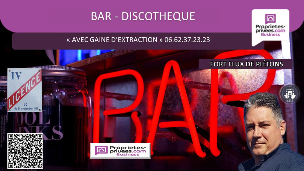   69002 LYON - BAR 85 m², TERRASSE 