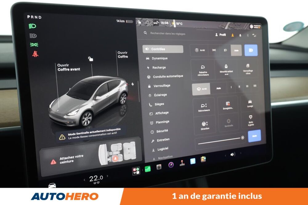 Model Y Autonomie Standard RWD 62 kWh 295 ch 2023 occasion 92130 Issy-les-Moulineaux