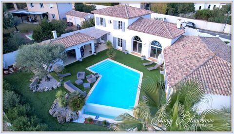 Dpt Hérault (34), à vendre BEZIERS maison P7 de 261,5 m² - Terrain de 1 139,00 m²  -Double garage-Vue 895000 Bziers (34500)