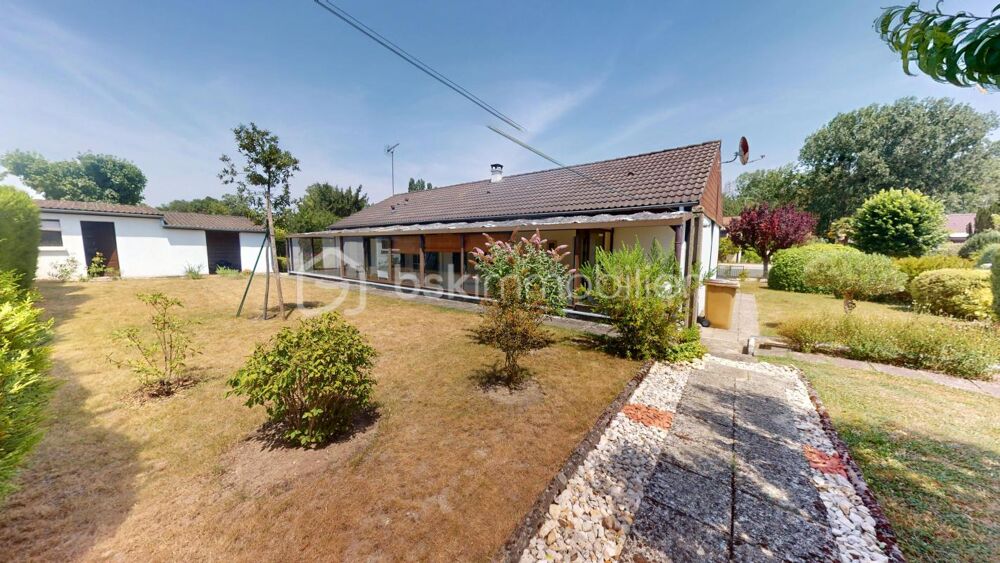 Maison plain-pied - 3 chambres - 100m²