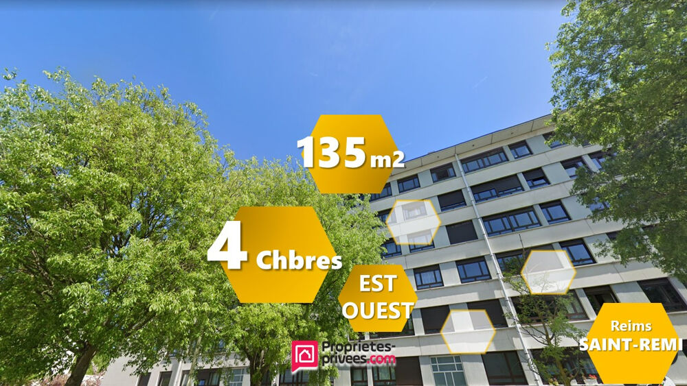Vente Appartement (51100) REIMS - SAINT-REMI - Exclusivit - Appartement 6 pice(s) 135 m2 Reims