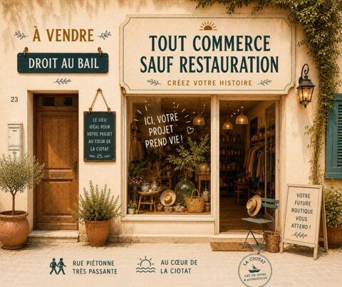Commerces/Negoce 28000 13600 La ciotat