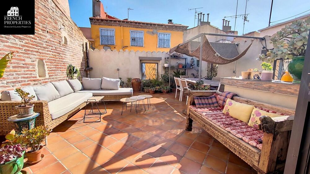 Vente Appartement Appartement  Centre Ville -  122 m²  habitable et  exceptionnelle  terrasse de 37m² -  Troisième et dernier étage Perpignan