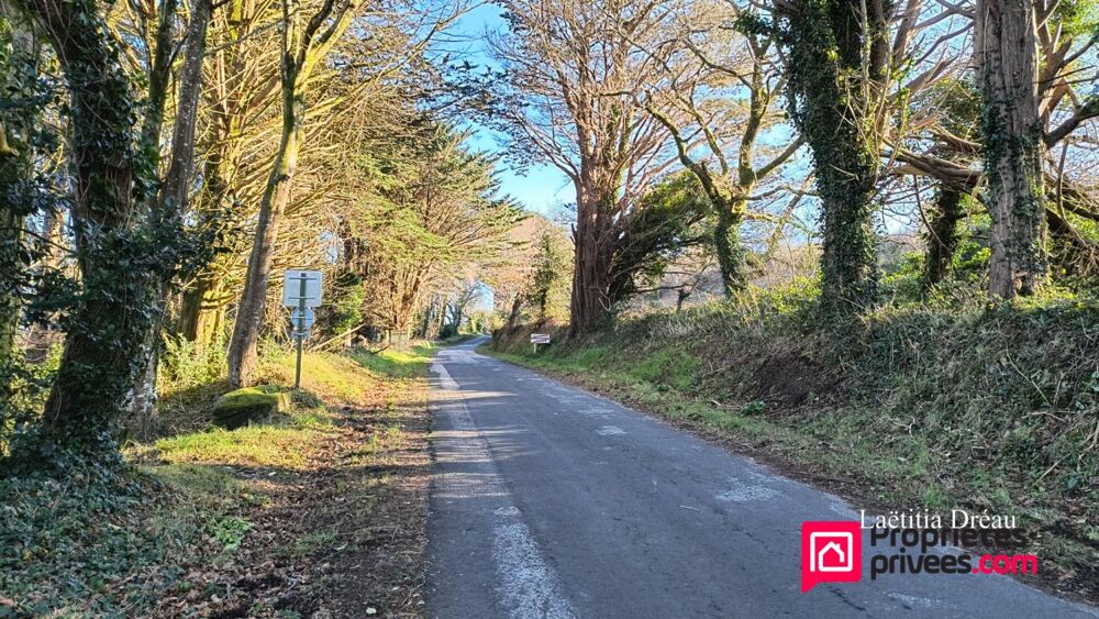 Vente Terrain Exclusivité ! Finistère 29180 Locronan. Terrain constructible en partie viabilisé. Libre de constructeur.  Vue Mer Locronan