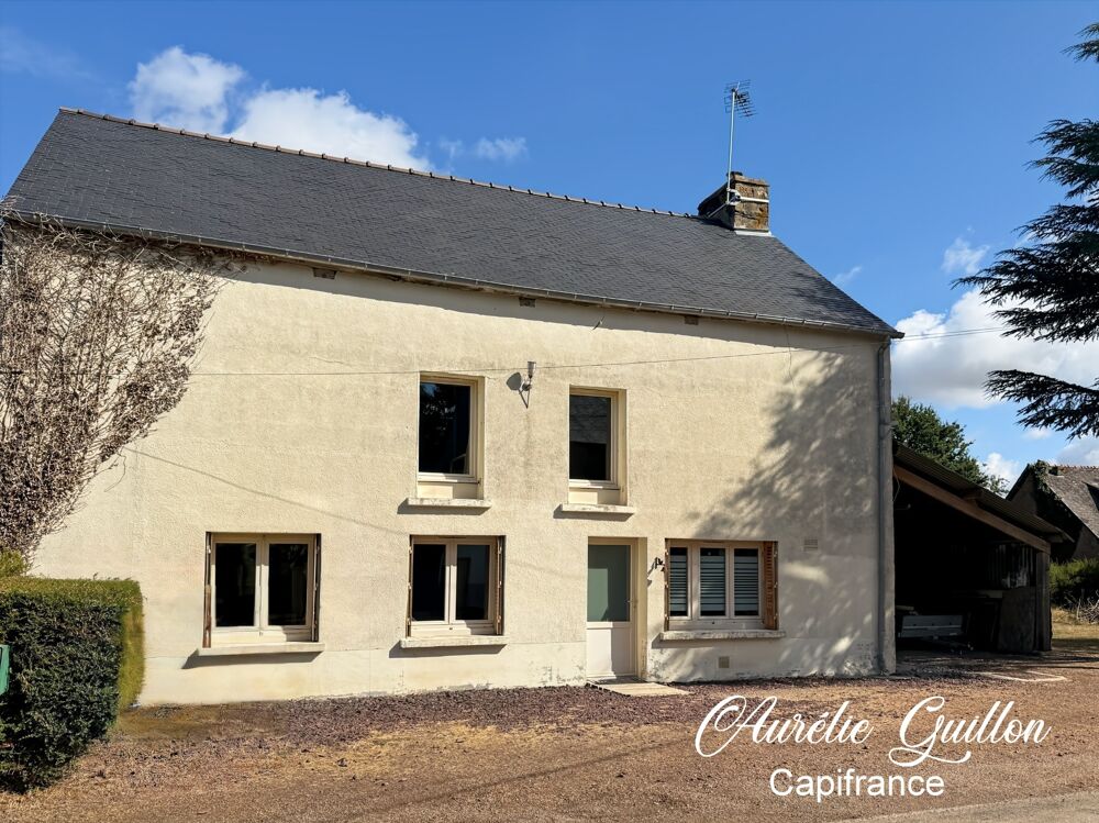 Vente Maison Maison en pierre rénovée de 117 m² – 3 chambres + bureau – Néant-sur-Yvel Neant sur yvel