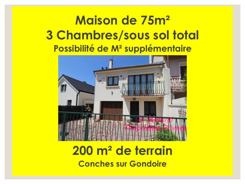   Maison Conches Sur Gondoire 5 pi�ce(s) 75 m2 Maison - 5 pi�ce(s) - 75 m�