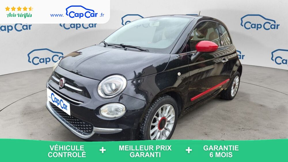500 1.2 69 Rosso Amore Edizione - Toit ouvrant 2016 occasion 77720 La Chapelle Gauthier