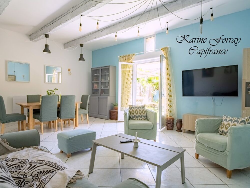 Maison de village 5 pièces avec jardin à vendre CAPESTANG (34)