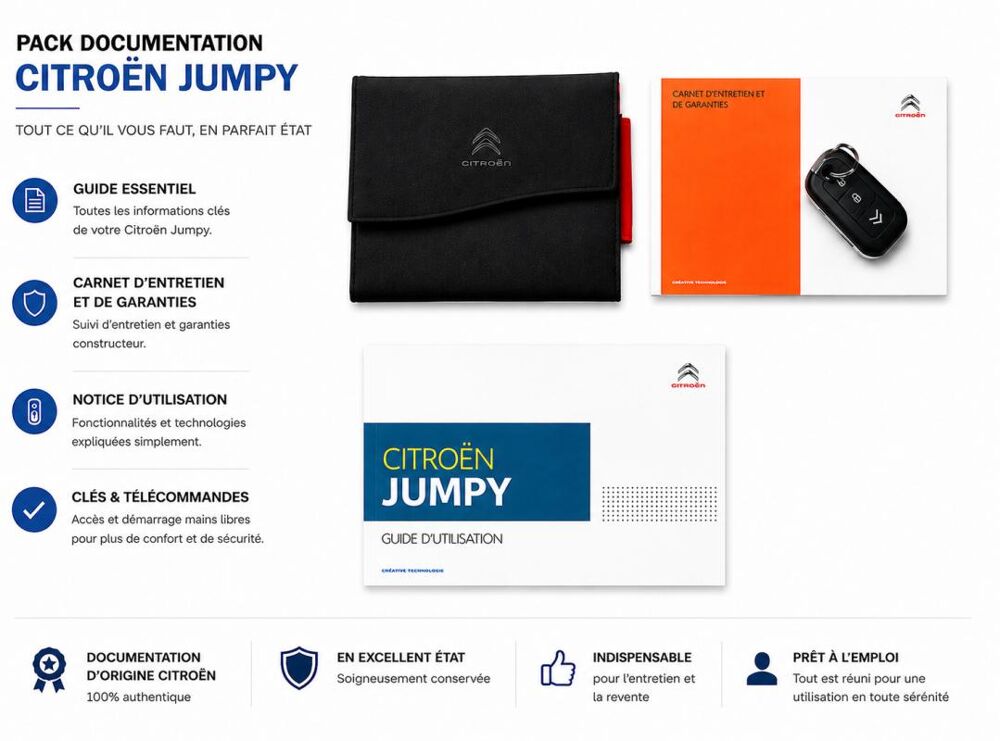 Jumpy 1&deg; Main / 1.6L B HDI 95cv Pack CLUB CLIM/REGUL/LIMIT idem ex 2017 occasion 60430 Abbecourt