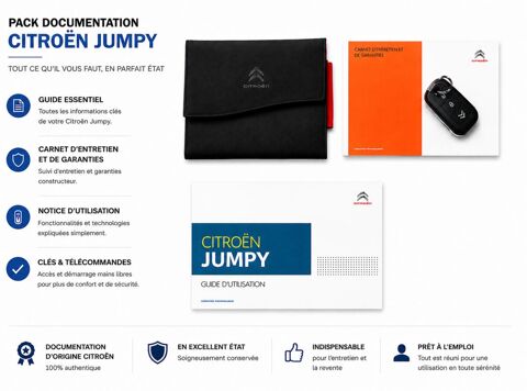 Jumpy 1&deg; Main / 1.6L B HDI 95cv Pack CLUB CLIM/REGUL/LIMIT idem ex 2017 occasion 60430 Abbecourt