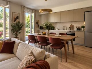 Vente Appartement Grand T4 entre Ville et NATURE avec JARDIN et terrasse Le taillan medoc