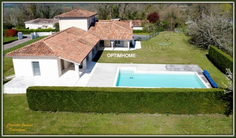 Maison contemporaine avec prestations haut de gamme à 2 min de Chalais