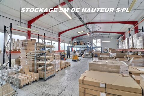 LOCAUX D ACTIVITES INDEPENDANT + STOCKAGE ET BUREAUX SURFACE TOTAL 1100M2 SUR PARCELLE TOTAL 2800M2 ACCES POIDS LOURDS 1568000 95100 Argenteuil