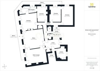  Appartement à vendre 7 pièces 145 m²