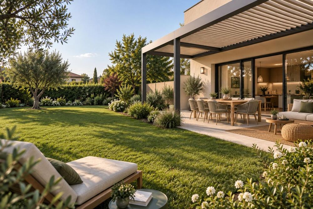 T4 SATHONAY-VILLAGE 83m² - TERRASSE - JARDIN PRIVATIF - SÉJOUR OUVERT