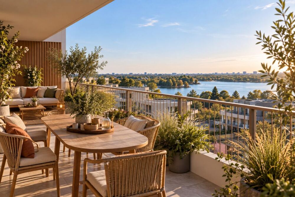 Vente Appartement Beau T3 avec 34 m² d'extérieurs – Bordeaux Lac Bordeaux