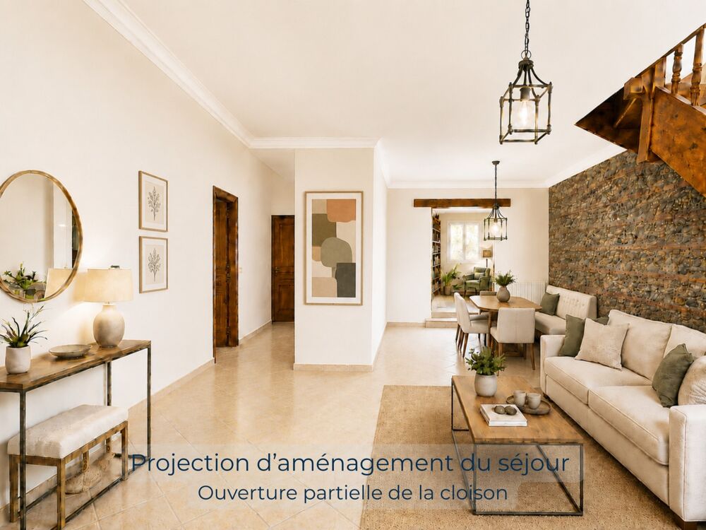 Toulouse Côte Pavée : maison toulousaine 153 m², 4 chambres, jardin et garage