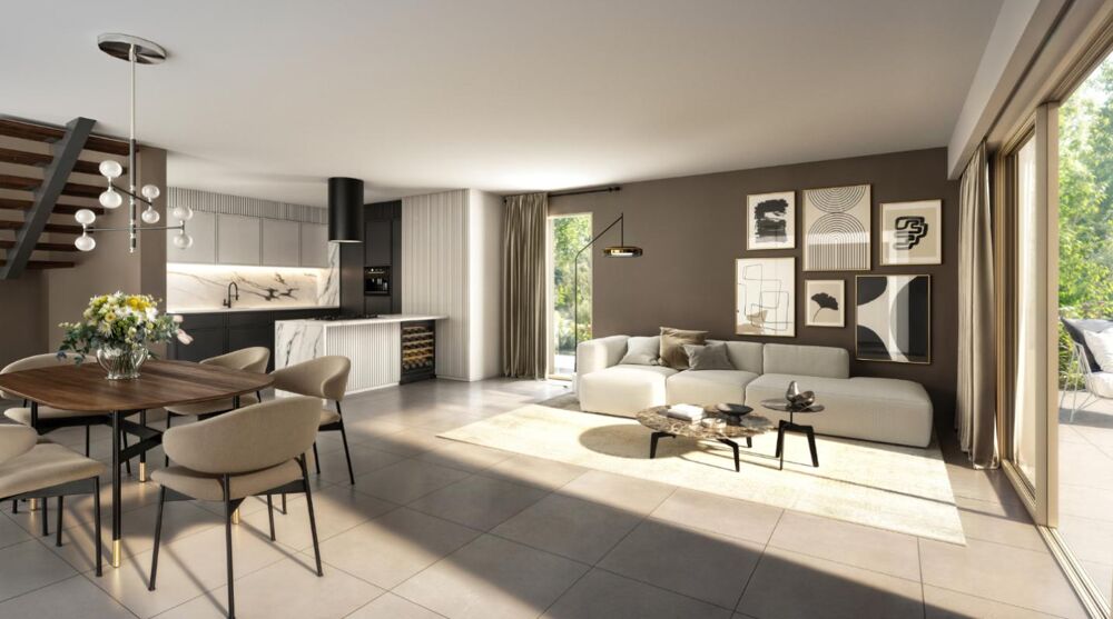 Aix En Provence (cours Mirabeau) App 5 pièce(s) 137.95 m2 , terrase de 30,M2 2 stationnement en sous sol