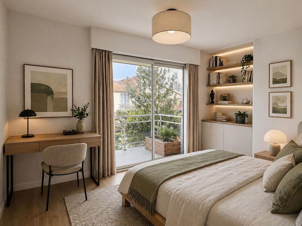 Vente Appartement La Garenne Colombes. Ravissant 2 pièces  traversant  Est / Ouest et ses 2 terrasses La garenne colombes