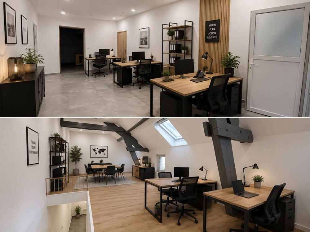  PONT SAINTE MAXENCE - LOCATION BUREAUX 77 m², RDC Pont sainte maxence
