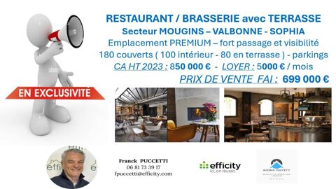 Restaurant 699000 06560 Valbonne