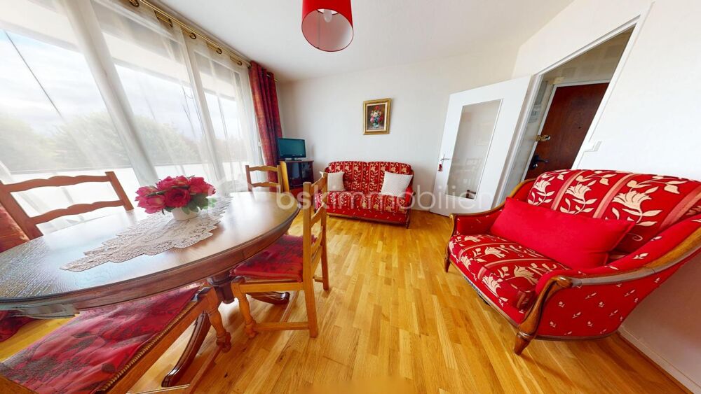 Appartement T3 - 55m² avec balcon, cave et place de parking privative