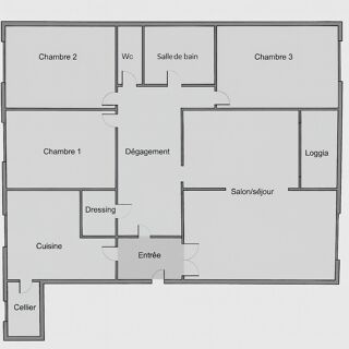  Appartement � vendre 4 pi�ces 88 m�