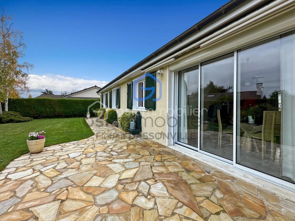 Maison PLAIN-PIED 120 m2 - 4 chambres - Terrain 586 m2 - Garage double