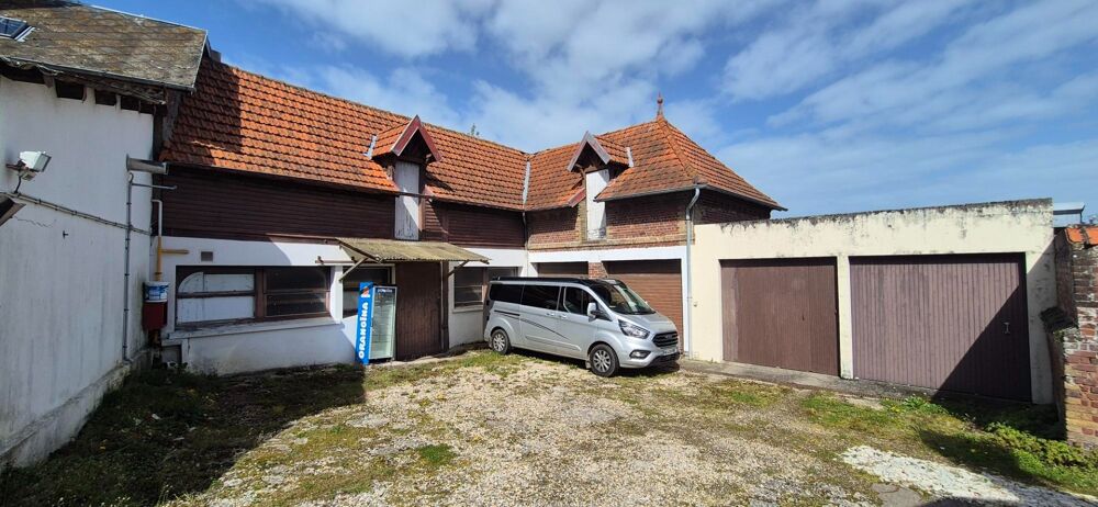 Vente Immeuble DIEPPE – Ensemble immobilier à réhabiliter – potentiel 4/5 logements + 4 garages Dieppe