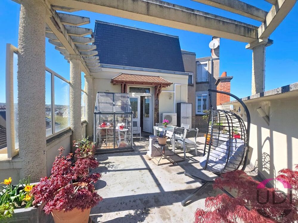 Appartement de caractère 123 m² - Terrasse 42 m² plein sud  Immeuble Art Nouveau