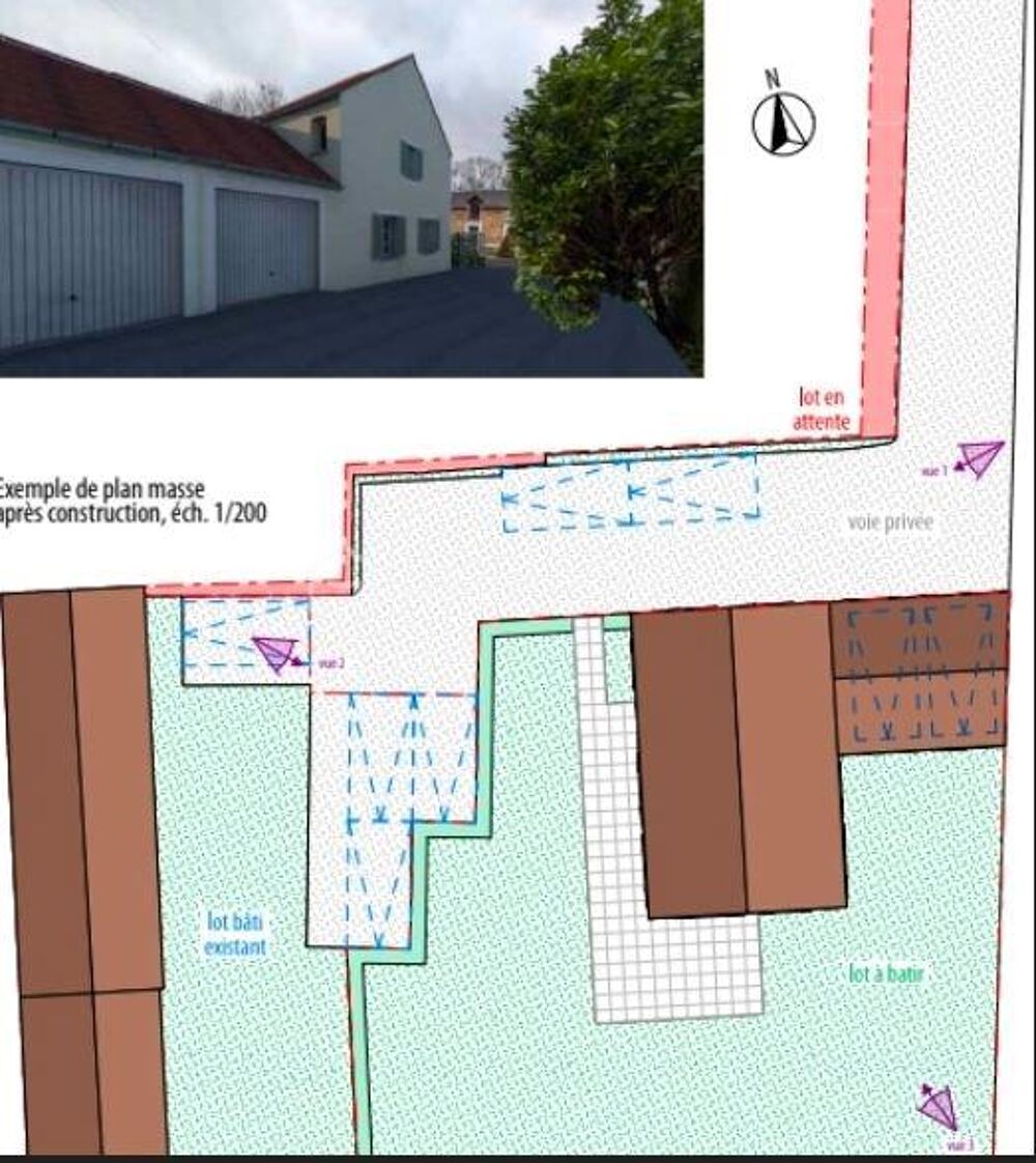 Vente Terrain TERRAIN constructible 500 m2 à Seine-Port Seine port
