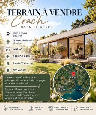  Terrain à vendre 640 m²
