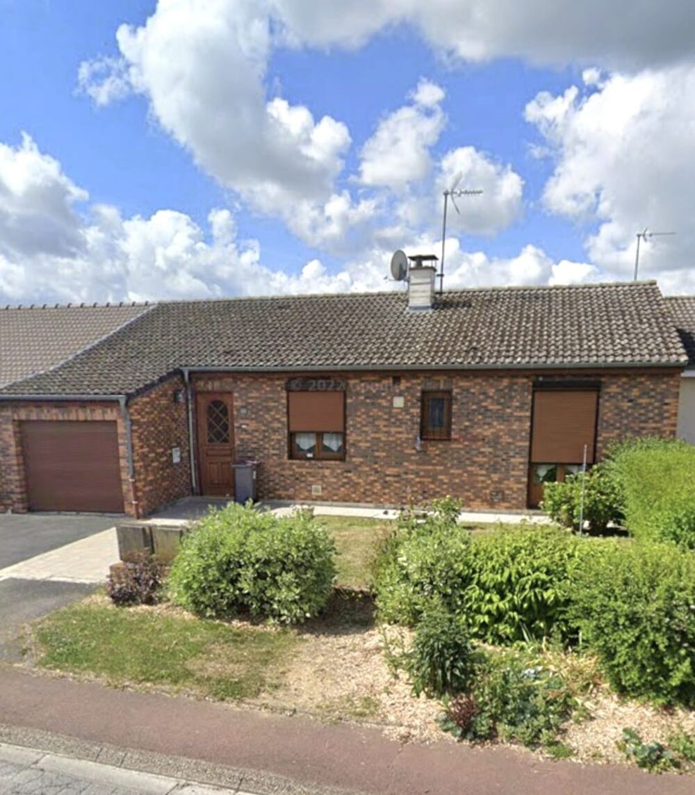 Maison à vendre 5 pièces GAUCHY (02430) - plain pied 110m2, Jardin, Garage