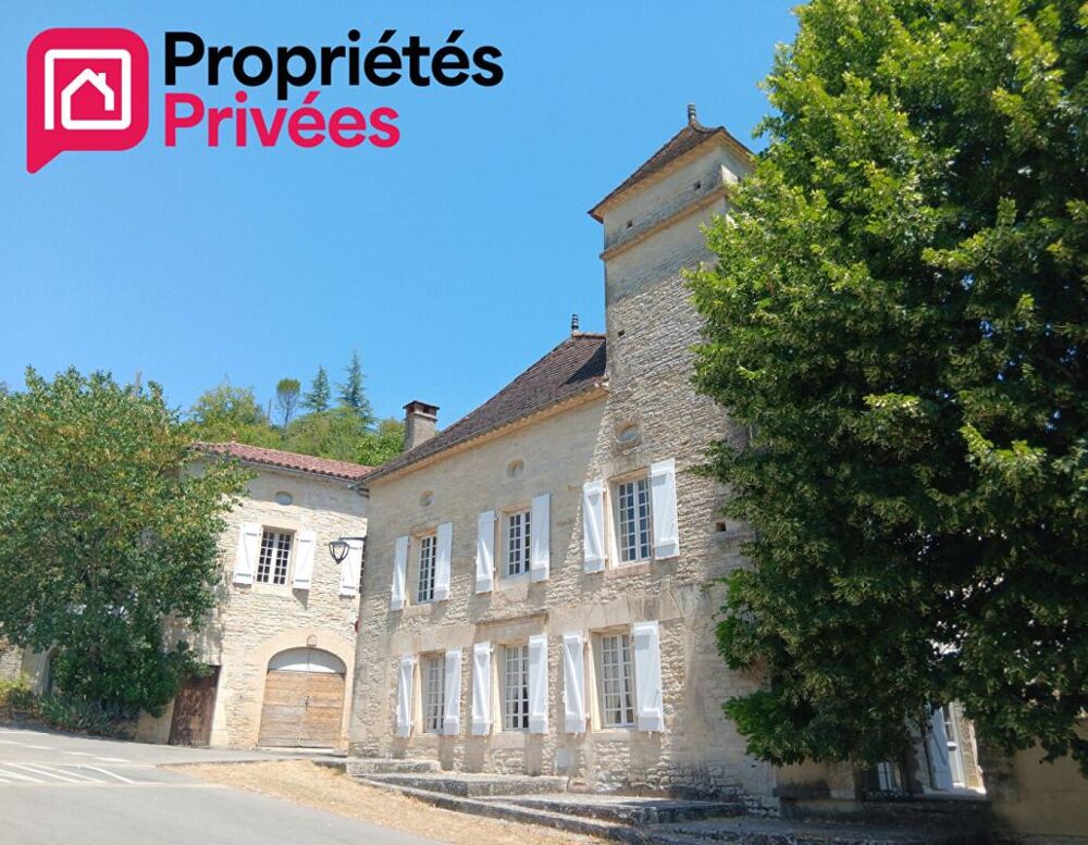À 20 minutes au nord de Cahors, maison avec gites et piscine