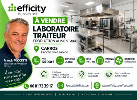 Commerces/Negoce 176000 06510 Carros