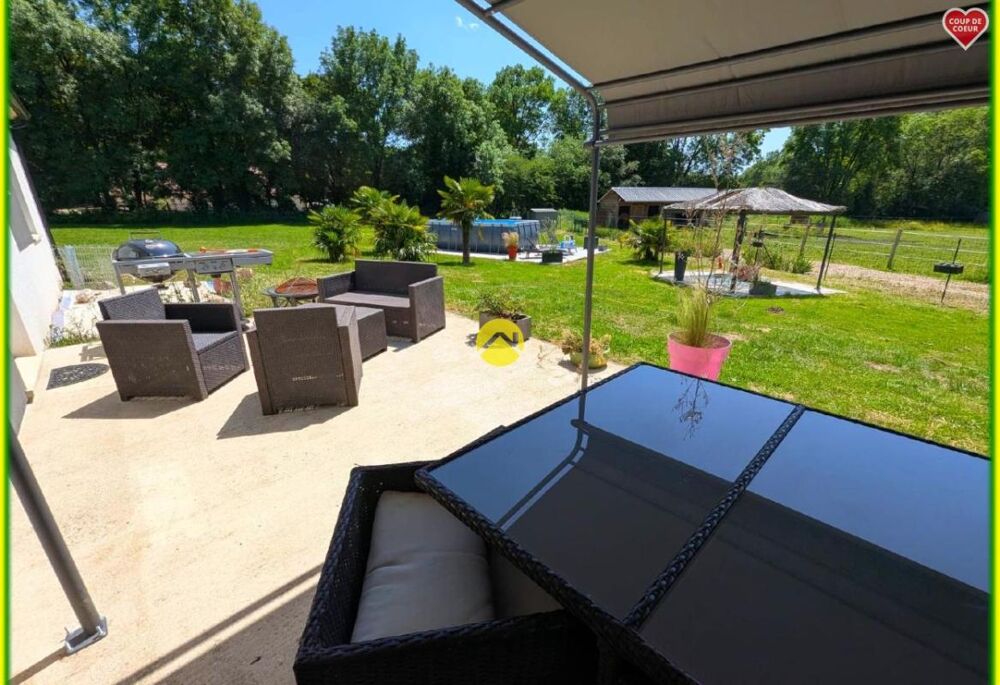 Maison 4ch. piscine .2,3Ha