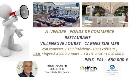 Commerces/Negoce 650000 06270 Villeneuve loubet