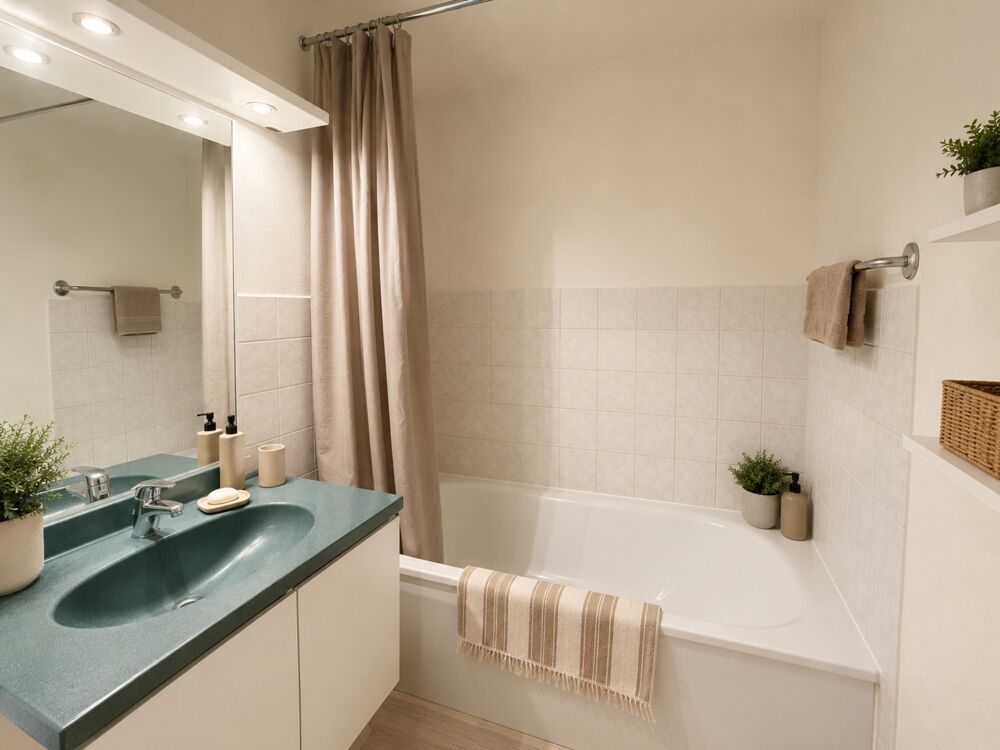 Vente Appartement T2 35,32 m² – 8? étage – Parking – Vendu loué – Les Jardins du Prieuré Rouen