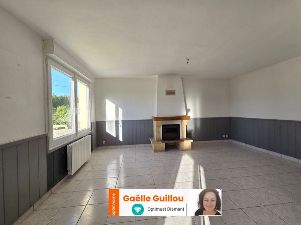 PLOUGOULM : Maison + Extension + Hangar au calme à 2 pas de la mer - 1420m²