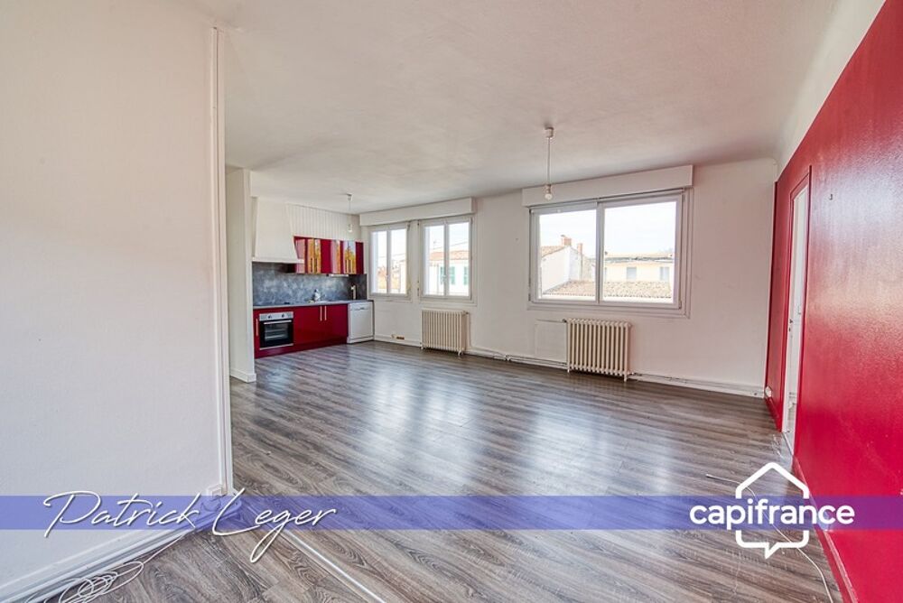   Immeuble de rapport de 160 m�, avec local commercial au rez-de-chauss�e, appartement T4 � l'�tage, � 20 minutes � pied de la gar 
