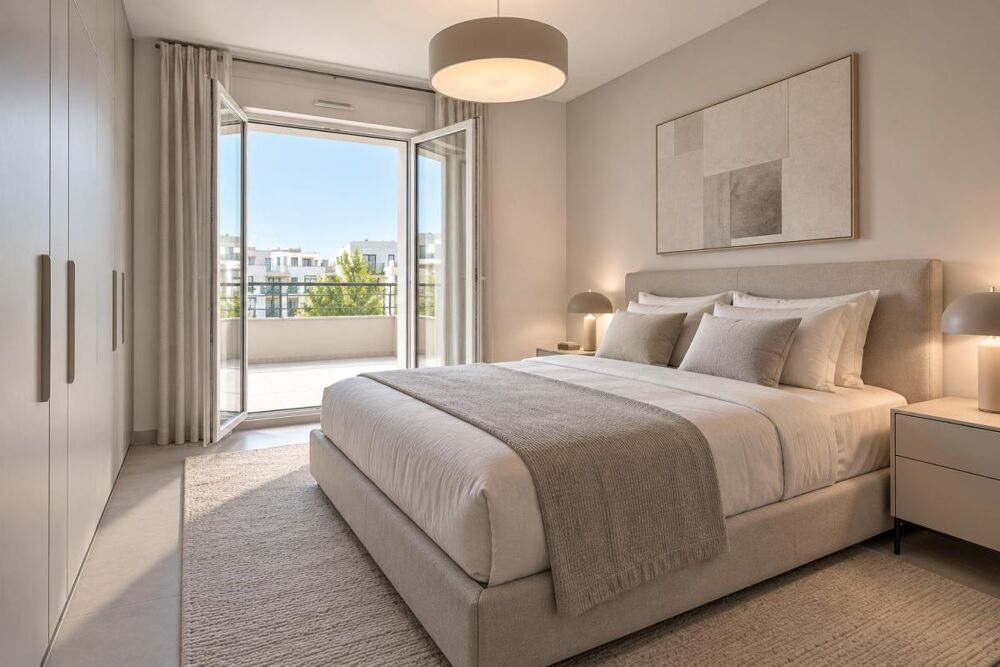 Vente Appartement GRAND 2 PIÈCES AU 4E ÉTAGE AVEC TERRASSE, ESPRIT ART DÉCO ET VUE SUR LE PARC Chessy