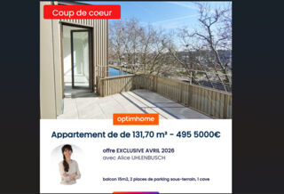  Appartement � vendre 4 pi�ces 132 m�