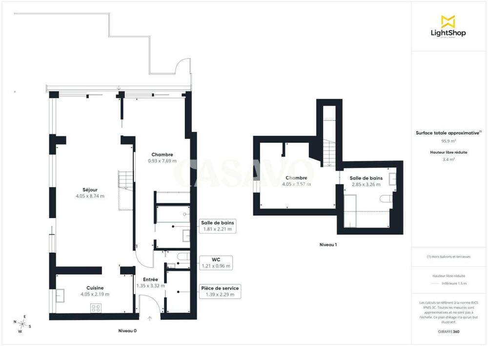 Vente Villa Vente Maison 3 pièces de 98m² - 06100 Nice Nice