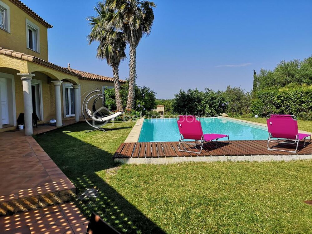 Vente Villa Narbonne - Quartier recherché Haut de Crabit - Élégante villa familiale de 9 pièces avec vaste terrain paysagé et piscine à débo Narbonne